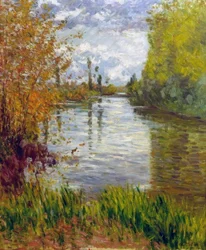The Small Arm of the Seine in Autumn